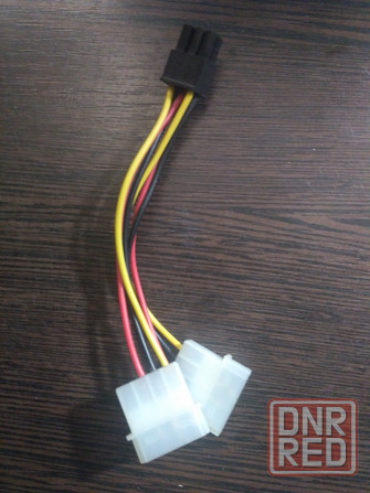 Кабель питания PCI-E 6-pin/Molex 4pin Донецк - изображение 1