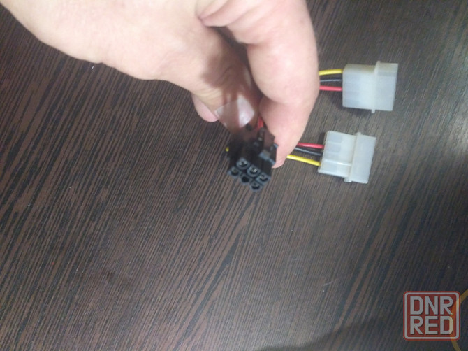 Кабель питания PCI-E 6-pin/Molex 4pin Донецк - изображение 3