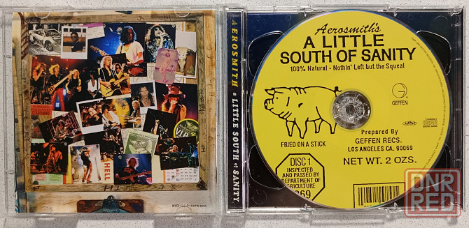 CD диск Aerosmith-A Little South of Sanity Донецк - изображение 3