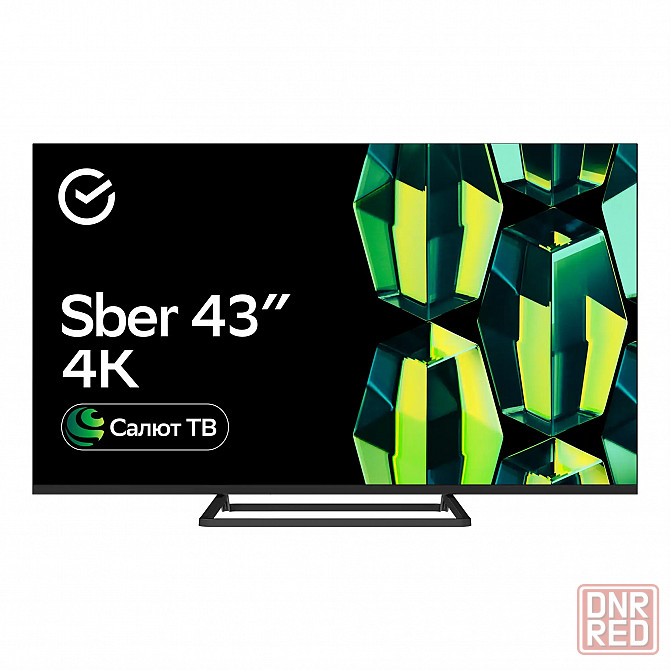 Телевизор Sber SDX-43U4128, 43"(109 см), UHD 4K, RAM 2GB, (2024) Донецк - изображение 1