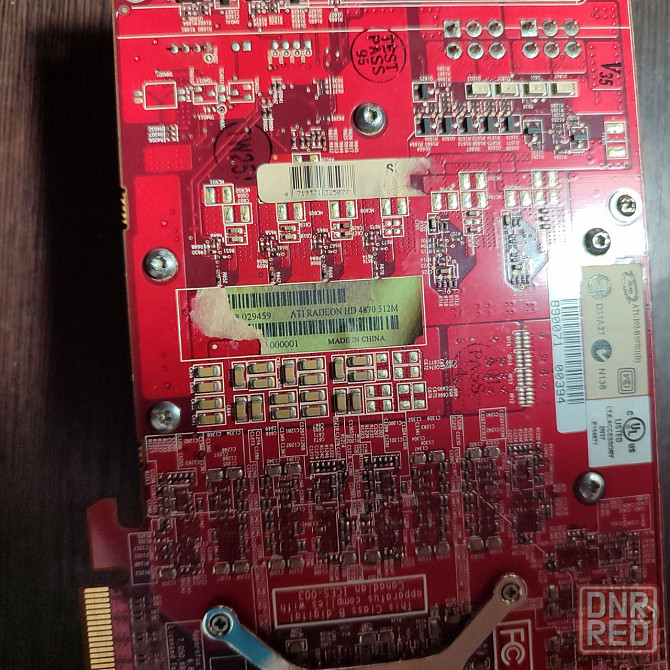 Видеокарта Radeon HD 4870 не рабочая Донецк - изображение 3