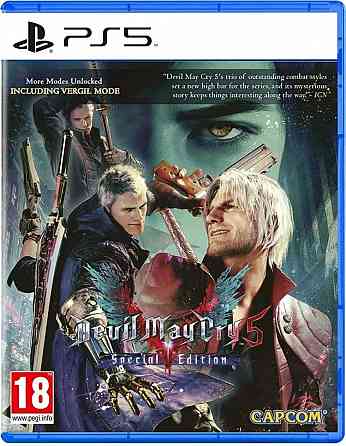 Игра Диск Devil May Cry 4: Special Edition для Sony Playstation 5 Донецк