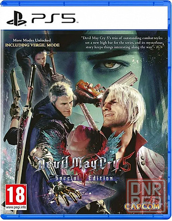 Игра Диск Devil May Cry 4: Special Edition для Sony Playstation 5 Донецк - изображение 1