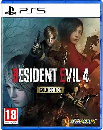 Игра Диск Resident Evil 4 Remake Gold Edition для Sony Playstation 5 Донецк