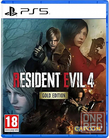 Игра Диск Resident Evil 4 Remake Gold Edition для Sony Playstation 5 Донецк - изображение 1