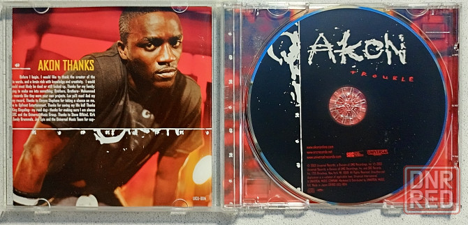 CD диск Akon-Trauble Донецк - изображение 3