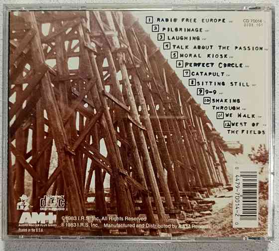 CD диск R.E.M.- Murmur Донецк