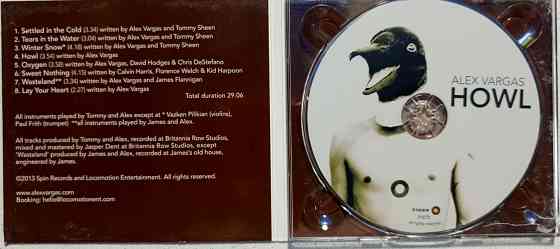 CD диск Alex Vargas-Howl Донецк