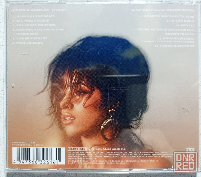 CD диск Camila Cabello - Camila Донецк - изображение 2