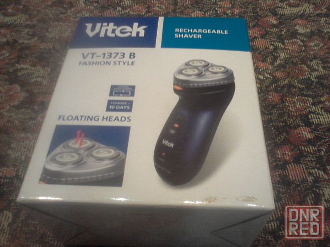 Электробритва аккумуляторная Vitek VT-1373 B - б/у. Донецк - изображение 1