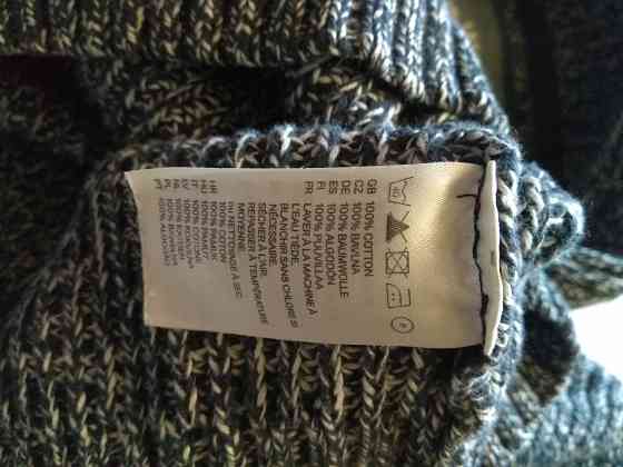 Свитер мужской H&M с отложным шалевым воротом Донецк