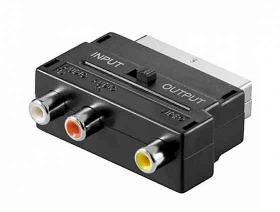 Конвертер переходник из SCART в RCA и в обратном направлении Донецк