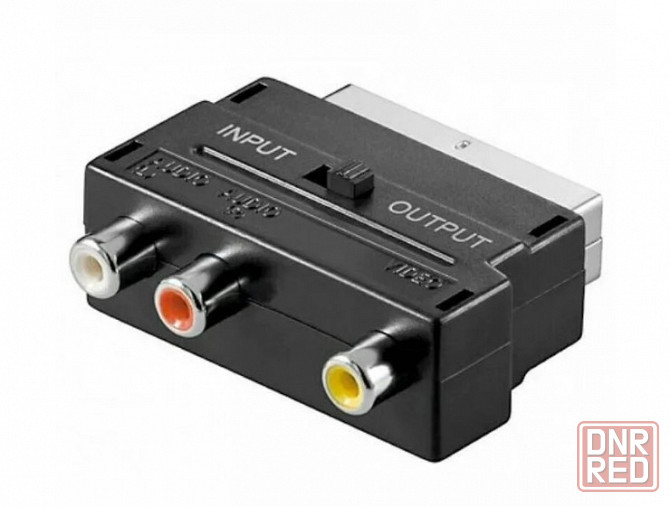 Конвертер переходник из SCART в RCA и в обратном направлении Донецк - изображение 1