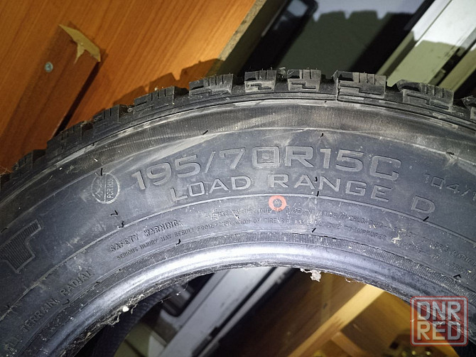Две зимние шины 195/70R15C Донецк - изображение 4