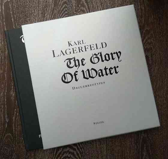 Karl Lagerfeld The Glory of Water by Gerhard Steidl авторский сборник дагерротипов Фотоальбом Донецк
