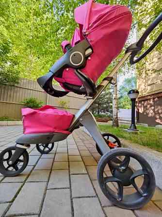 Коляска Stokke limited 3в1 розовая Донецк