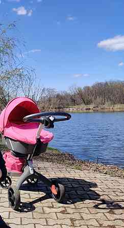 Коляска Stokke limited 3в1 розовая Донецк