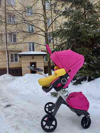 Коляска Stokke limited 3в1 розовая Донецк