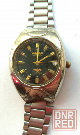 Часы citizen automatic 21 jewels water resist Донецк - изображение 1