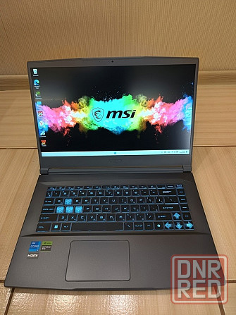 MSI Thin 15 B12VE-1865X/15.6-144гц/Intel Core i5 12450H/SSD M2 NWMe 512Гб/8 Гб DDR4/RTX 4050/ 85 499 Донецк - изображение 1