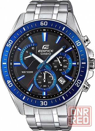 Наручные мужские часы Casio EDIFICE EFR-552D-1A2 серебристые (оригинал) Донецк - изображение 1