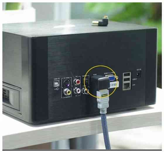 HDMI-адаптер (переходник) угловой HDMI-HDMI, угол 90 градусов Донецк