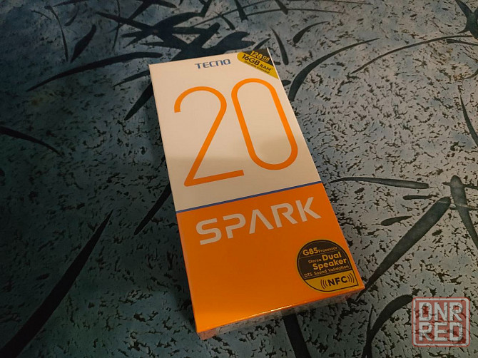 Смартфон Tecno Spark 20 6.56" 128 гб черный Донецк - изображение 2