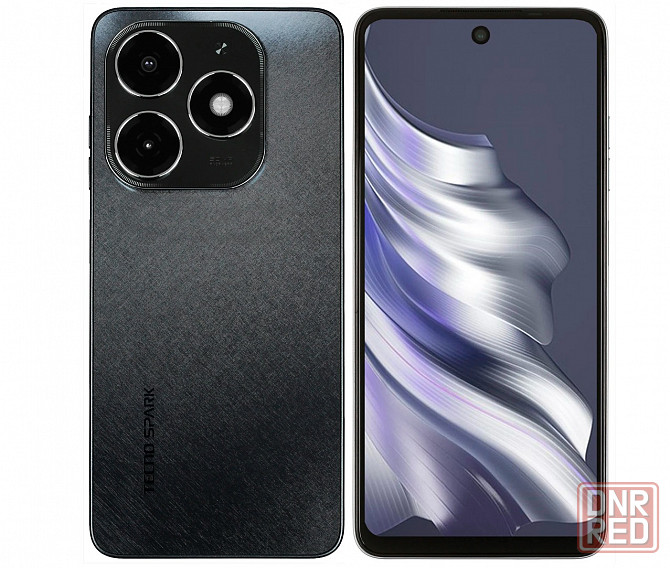 Смартфон Tecno Spark 20 6.56" 128 гб черный Донецк - изображение 1
