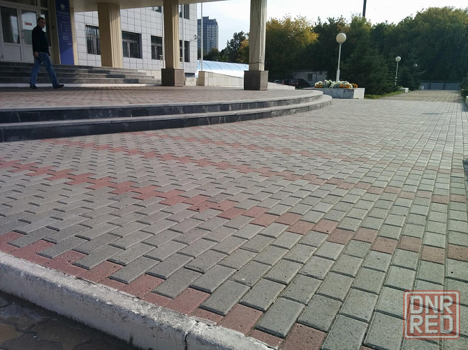 Фэм. Плитка тротуарная садовый кирпичик 213х105х45. Шлакоблок. Донецк - изображение 6