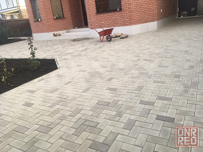 Напрямую с завода в Донецке тротуарная плитка фэм кирпичик 215х115х60. Шлакоблок. Донецк - изображение 4