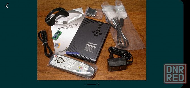Продам новый тв тюнер avermedia dvi box 1080i Донецк - изображение 1