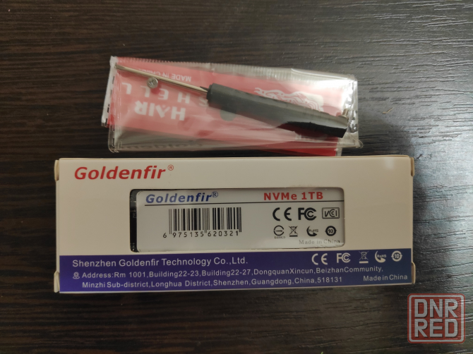 SSD NVME M.2 2280 Goldenfir 1TB Новый Донецк - изображение 1