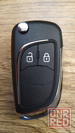 Корпус выкидного ключа на 2 и 3 кнопки для Opel/Chevrolet Донецк - изображение 2