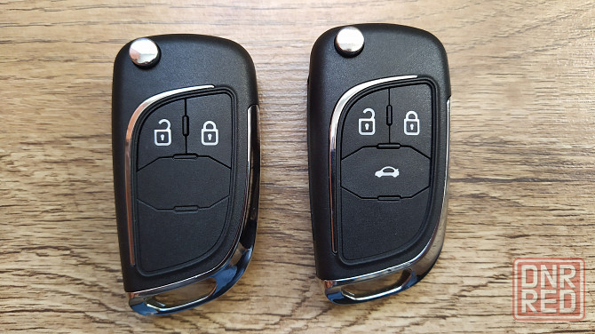 Корпус выкидного ключа на 2 и 3 кнопки для Opel/Chevrolet Донецк - изображение 1