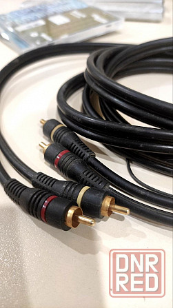 Межблочный кабель 2RCA -2RCA+земля. Prowest- Audio.3 метра Донецк - изображение 1