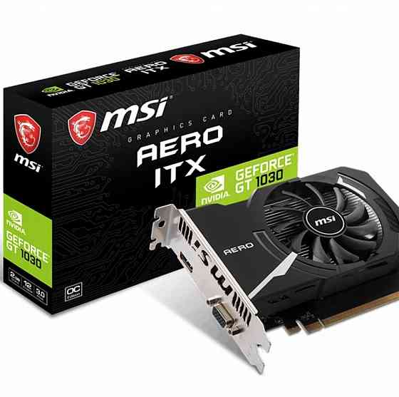 Видеокарта MSI GeForce GT 1030 AERO ITX OC 2048MB Донецк