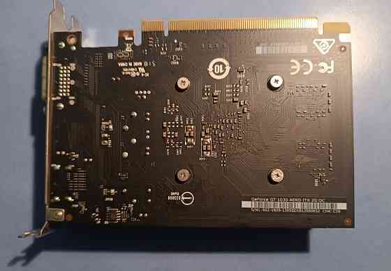 Видеокарта MSI GeForce GT 1030 AERO ITX OC 2048MB Донецк