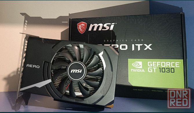 Видеокарта MSI GeForce GT 1030 AERO ITX OC 2048MB Донецк - изображение 3