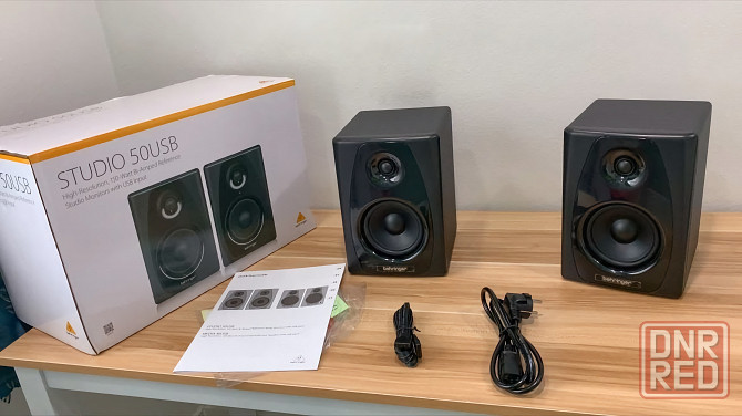 Студийные мониторы Behringer Studio 50USB, колонки, акустика Донецк - изображение 5