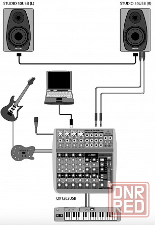 Студийные мониторы Behringer Studio 50USB, колонки, акустика Донецк - изображение 4