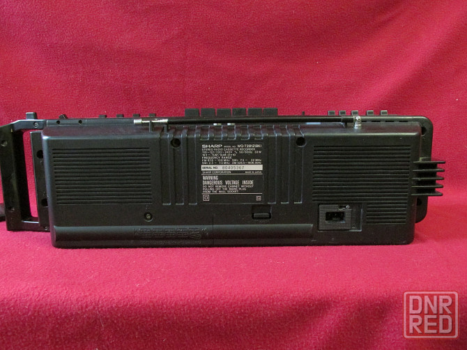 Магнитола SHARP WQ-T281Z(BK). Старобешево - изображение 5