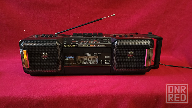 Магнитола SHARP WQ-T281Z(BK). Старобешево - изображение 1