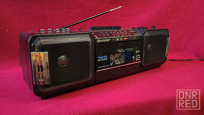 Магнитола SHARP WQ-T281Z(BK). Старобешево - изображение 2