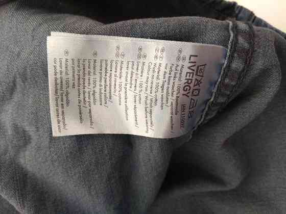 Рубашка джинсовая мужская garment-dyed Livergy Донецк