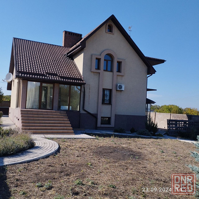 Продам 2х этаж. Дом + Цокольный этаж - 300м.кв., 20 соток Земли (Гос. Акт.), Лес/Парк/Водоем Ясиноватая - изображение 1