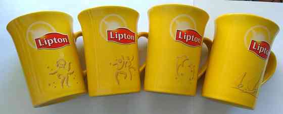 Чашка Lipton набор коллекционный Донецк