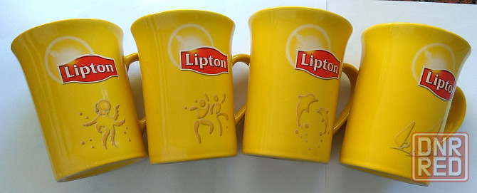 Чашка Lipton набор коллекционный Донецк - изображение 1