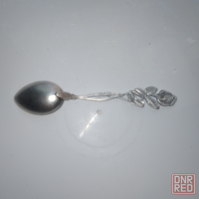 Ложка серебро 875 пробы. 1956 год МЮ6. Донецк - изображение 2