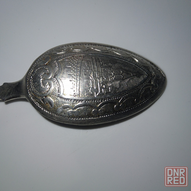 Ложка чайная. Серебро 84 пробы. 1891 год. Донецк - изображение 4