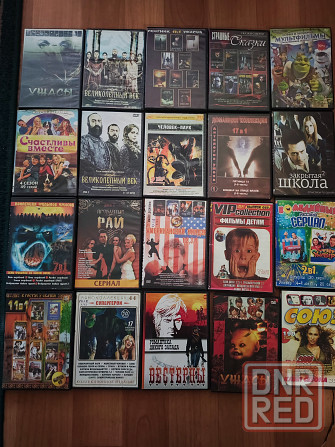 DVD диски. Фильмы, игры Донецк - изображение 1